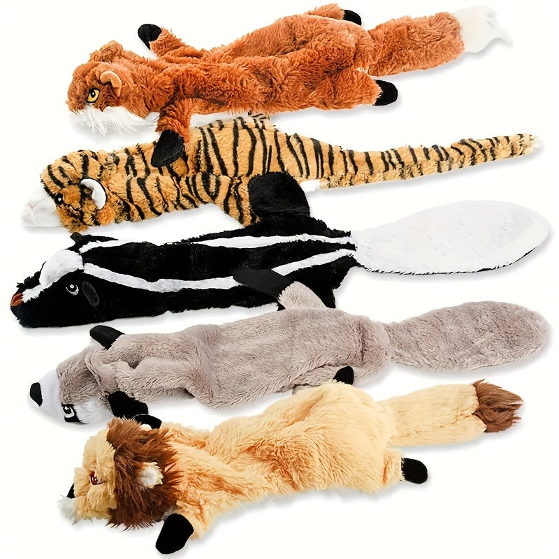 Dog Voice Toy Funny Simulation Animal No-Fill Dog Squeaky Toy Durable No-Fill Plush Squeaky Dog Chew Toy - rarefrenchies 