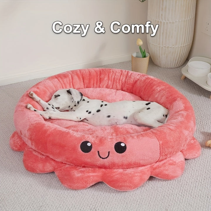 Octopus Dog & Cat Bed - rarefrenchies 