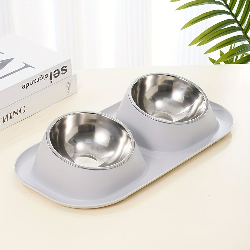 Pet Bowl | Anti-Overflow Feeding and Watering Protection | Easy to Clean | Convenient | - rarefrenchies 