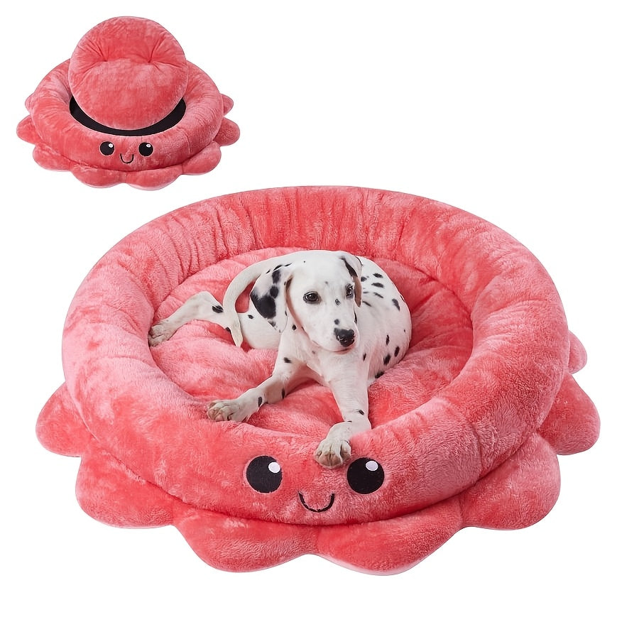 Octopus Dog & Cat Bed - rarefrenchies 