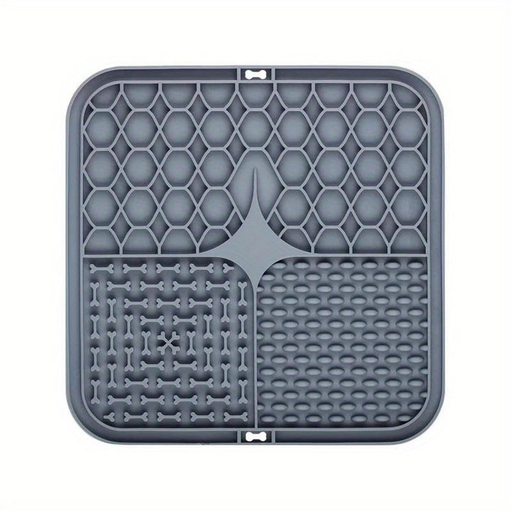 Dog Licking Mat, Slow Feeder Pad for Stress Relief & Training - rarefrenchies 
